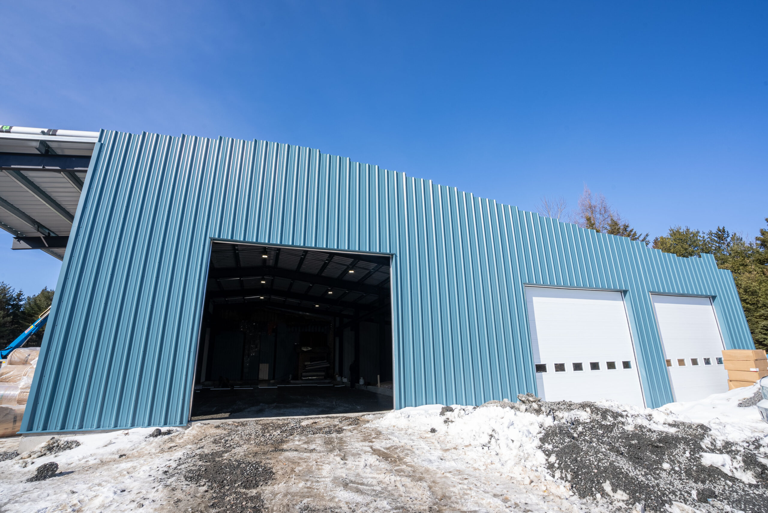 80×80 steel welding shop – kodiak steel buildings 014